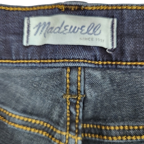 Madewell Skinny Skinny Crop Blue Denim Jeans Women's Size 28 - Picture 6 of 10
